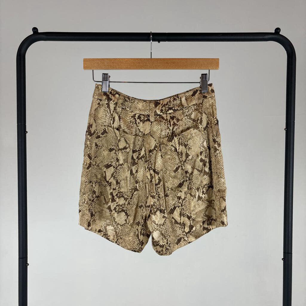 Satin Snake Print Short (S)