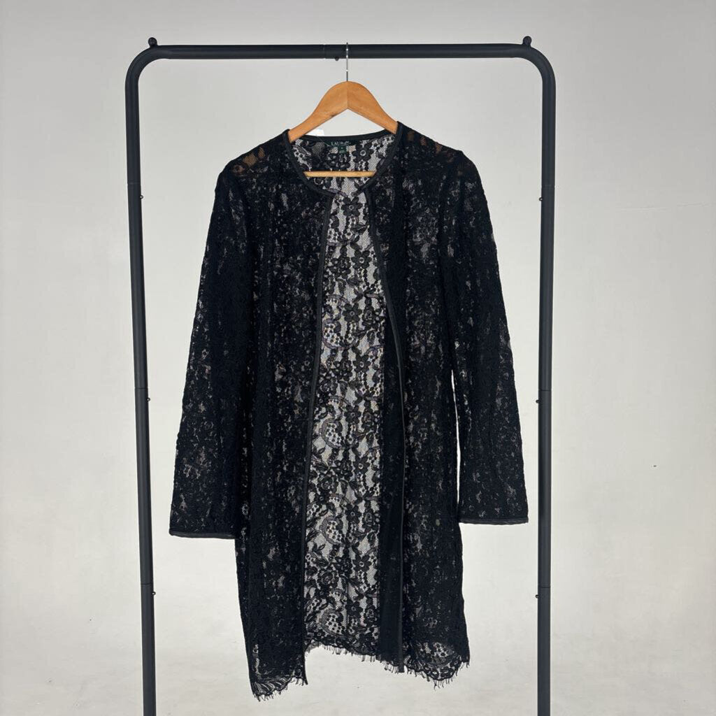 NWT! Lace LS Duster (M)