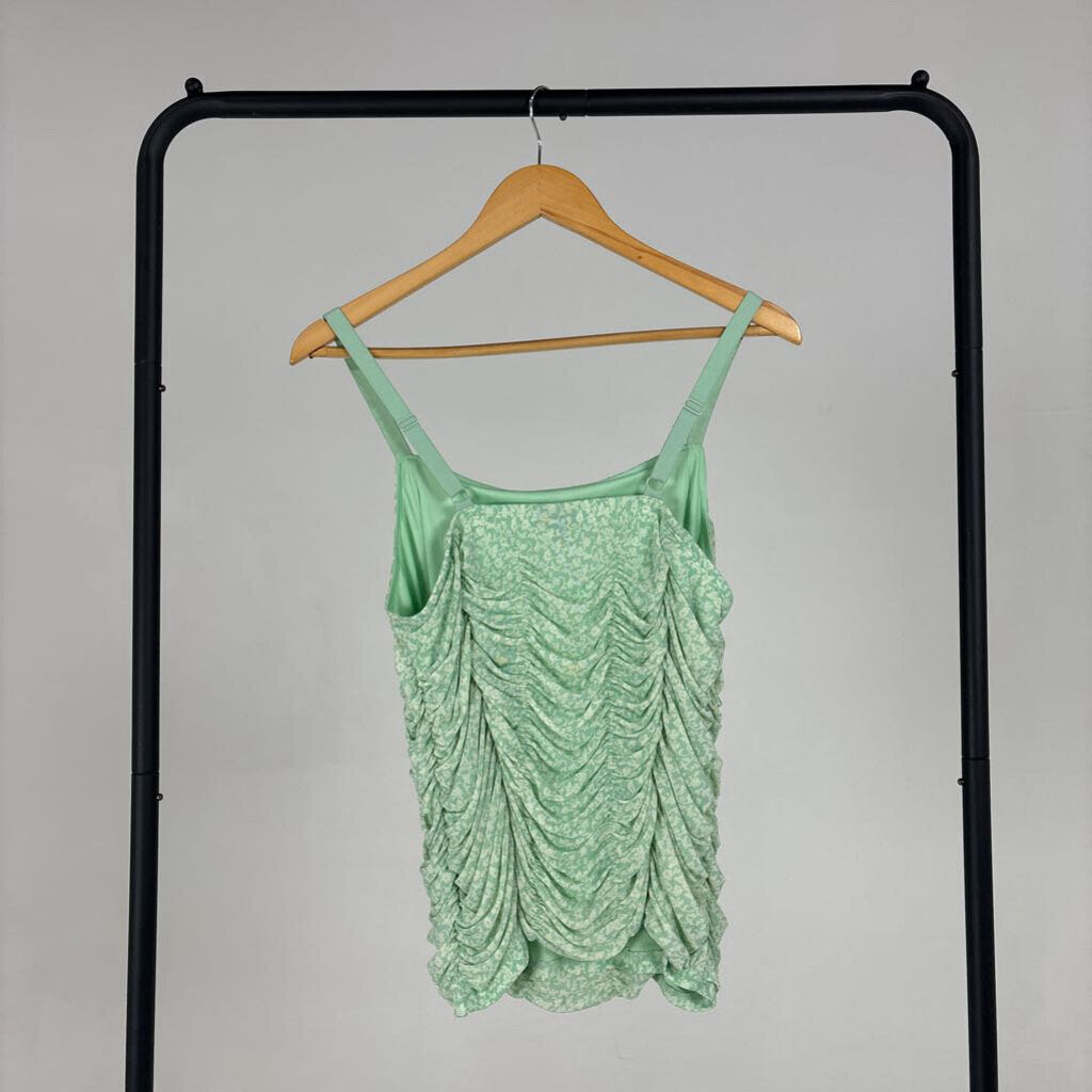 Draped Mesh Tank (0)