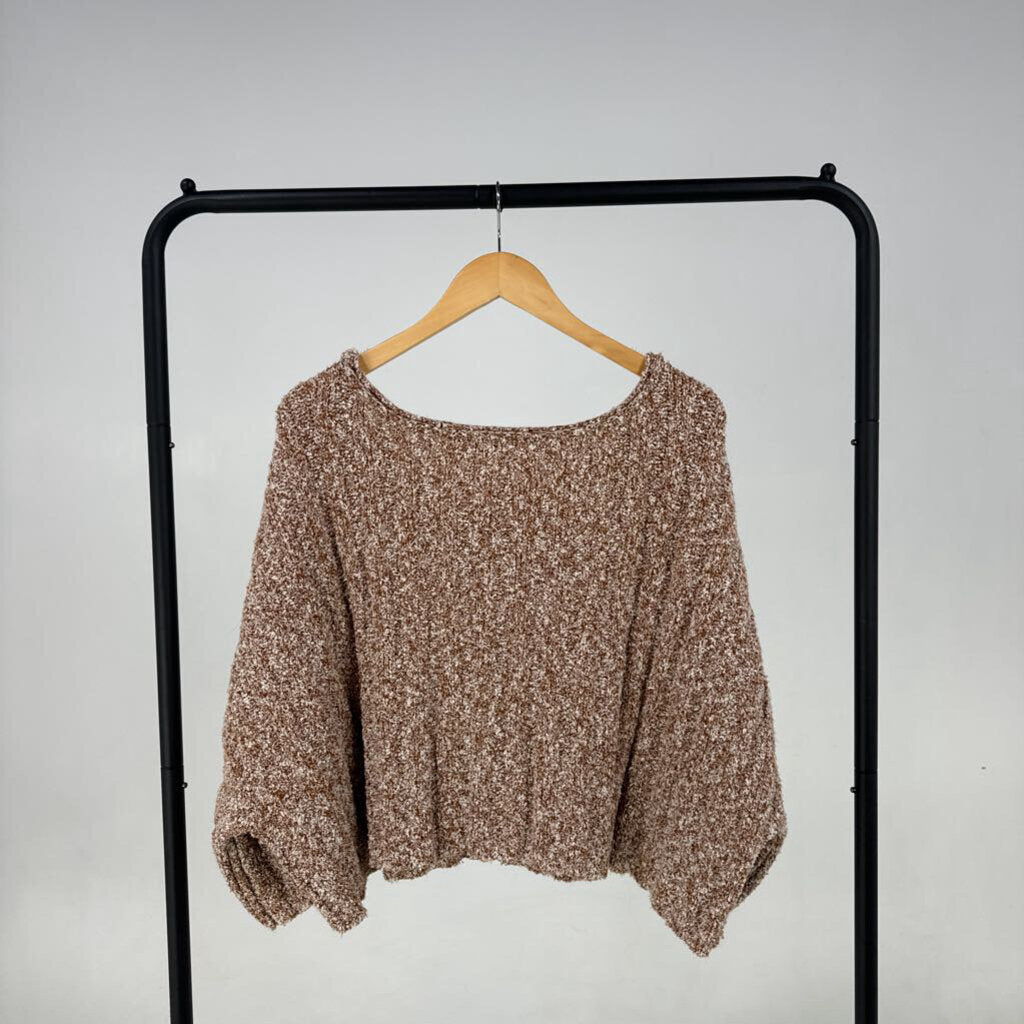 Scoopneck Knit Sweater (S)