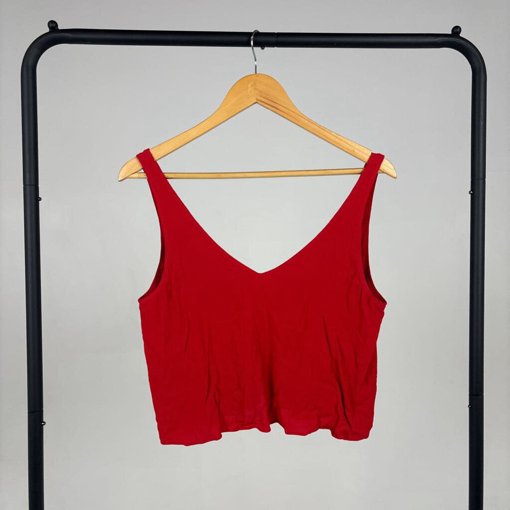 V-Neck Cropped Tank (S)