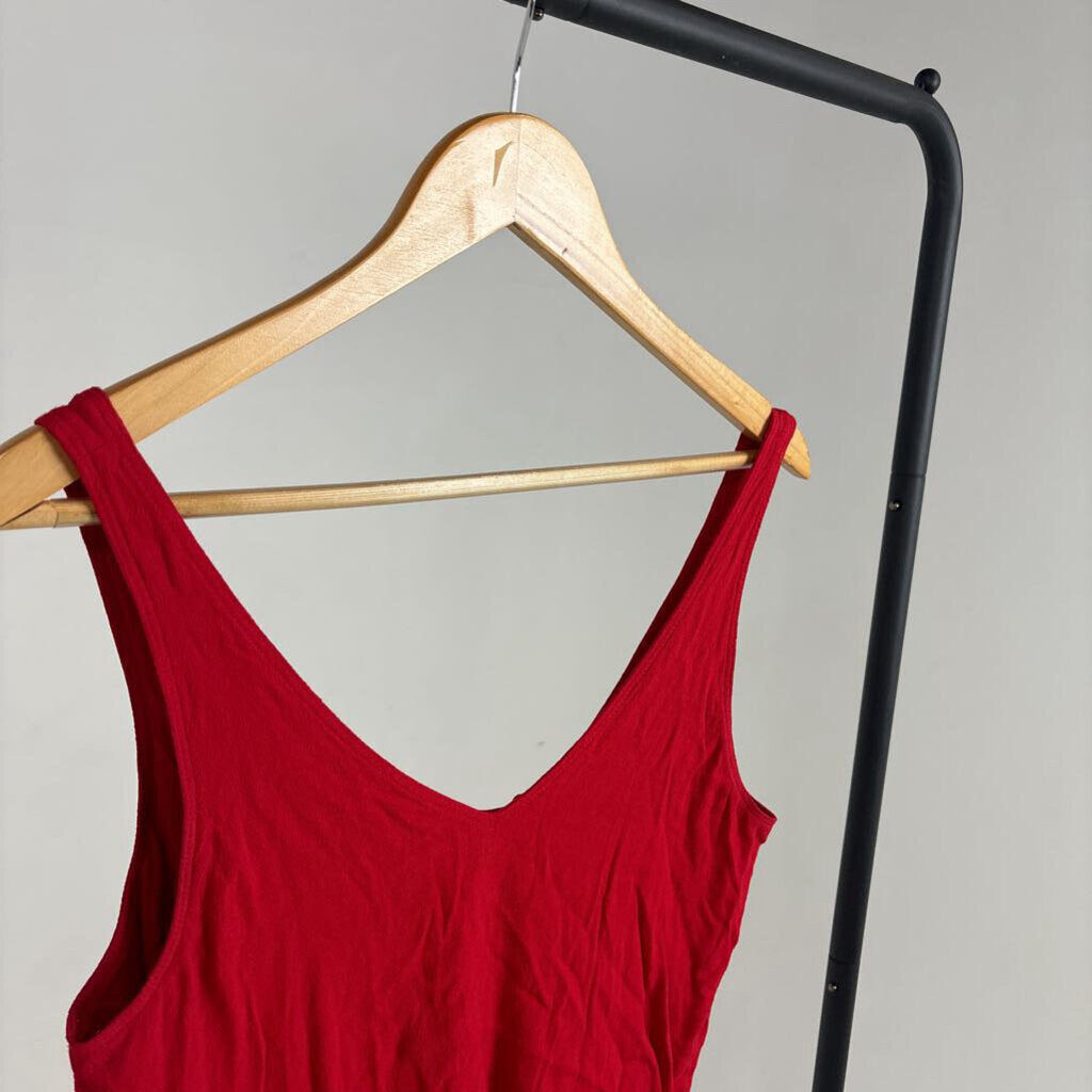 V-Neck Cropped Tank (S)