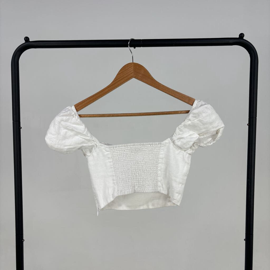 Puff Sleeve Blouse (XS)