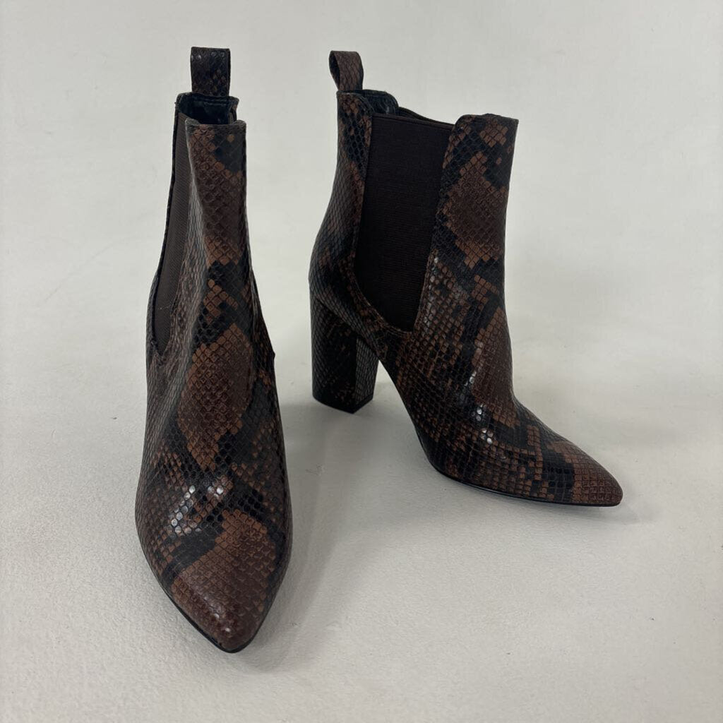 Snakeskin Booties (6)