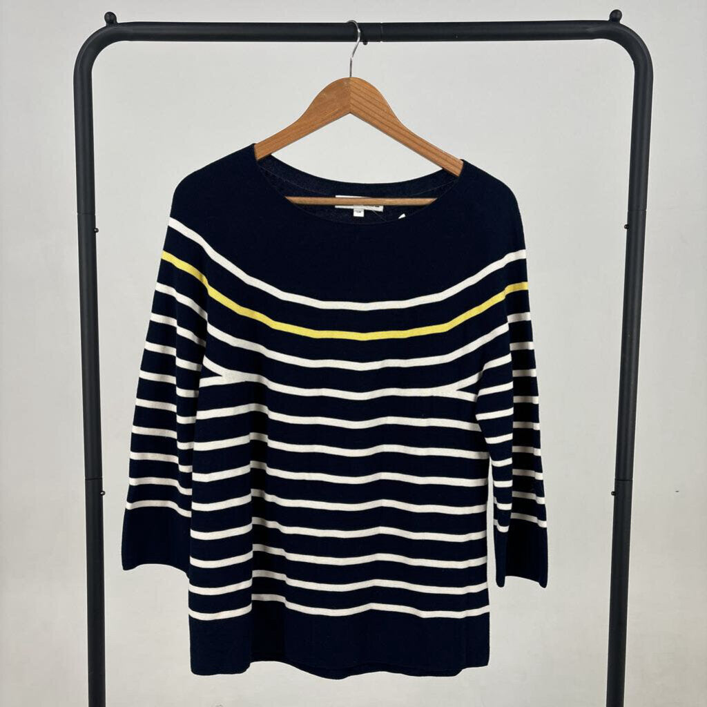 Striped Knit Sweater (L)