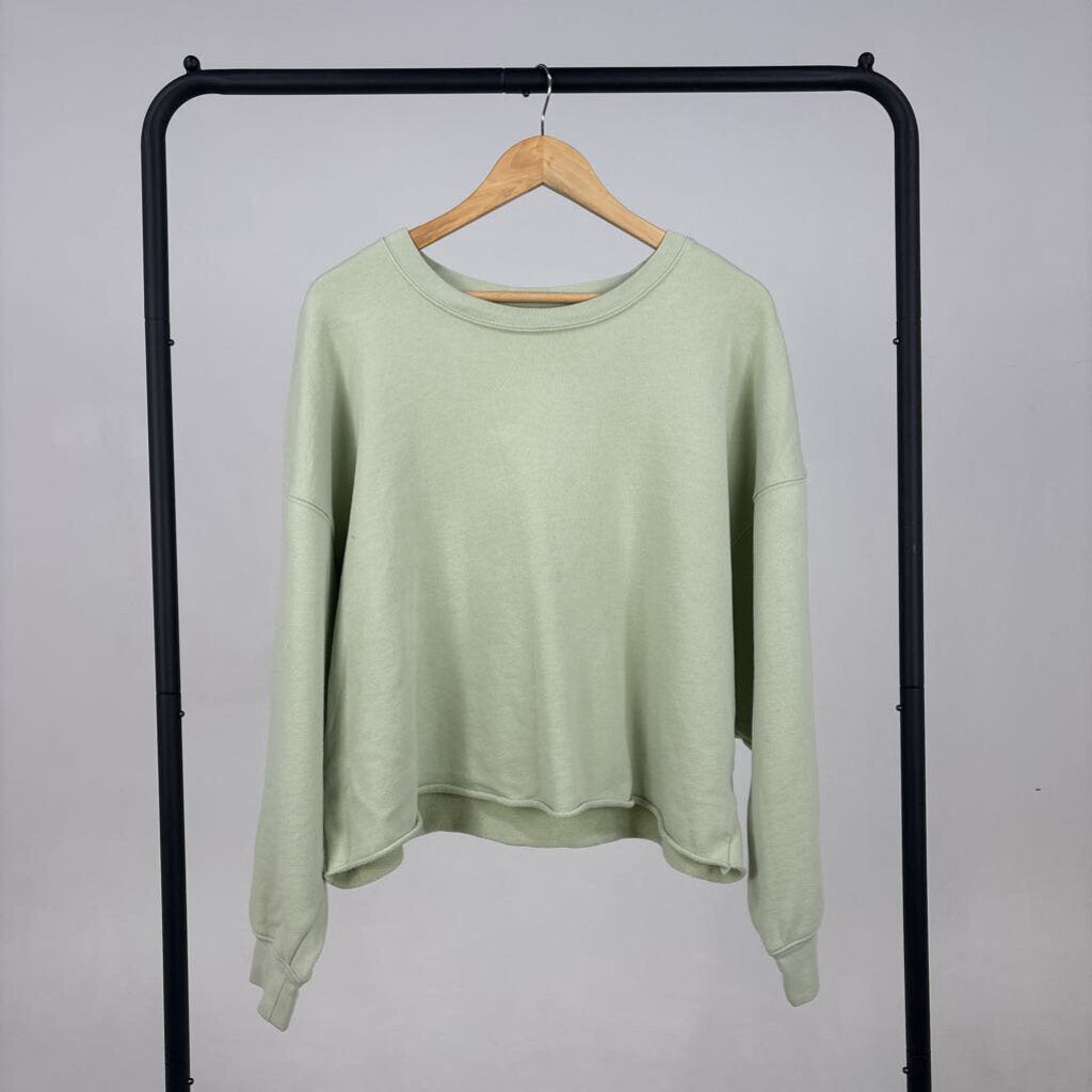 Raw Hem Crewneck (S)