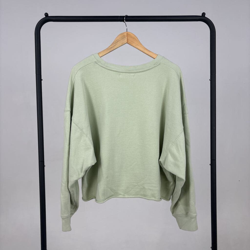 Raw Hem Crewneck (S)