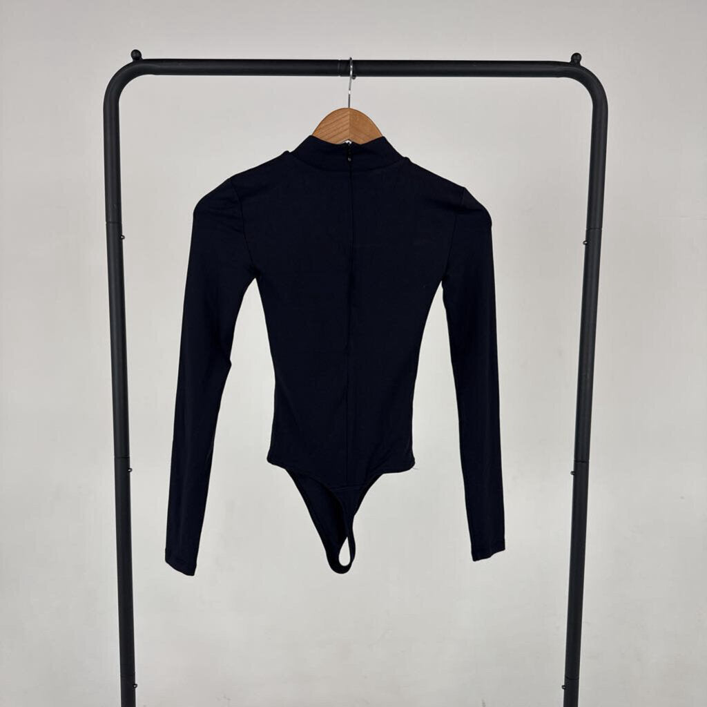 Mock Neck LS Bodysuit (2XS)