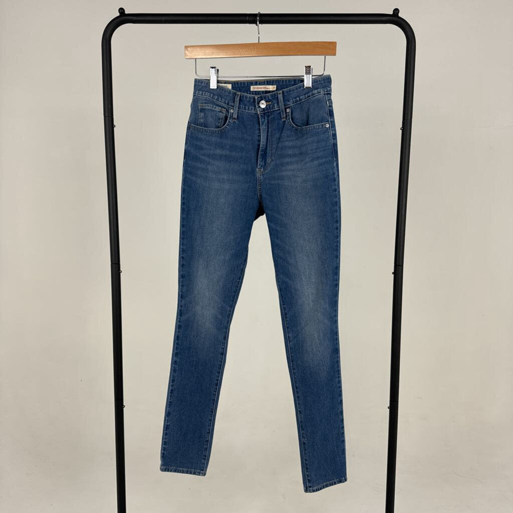 'High Rise Skinny' Jeans (27)