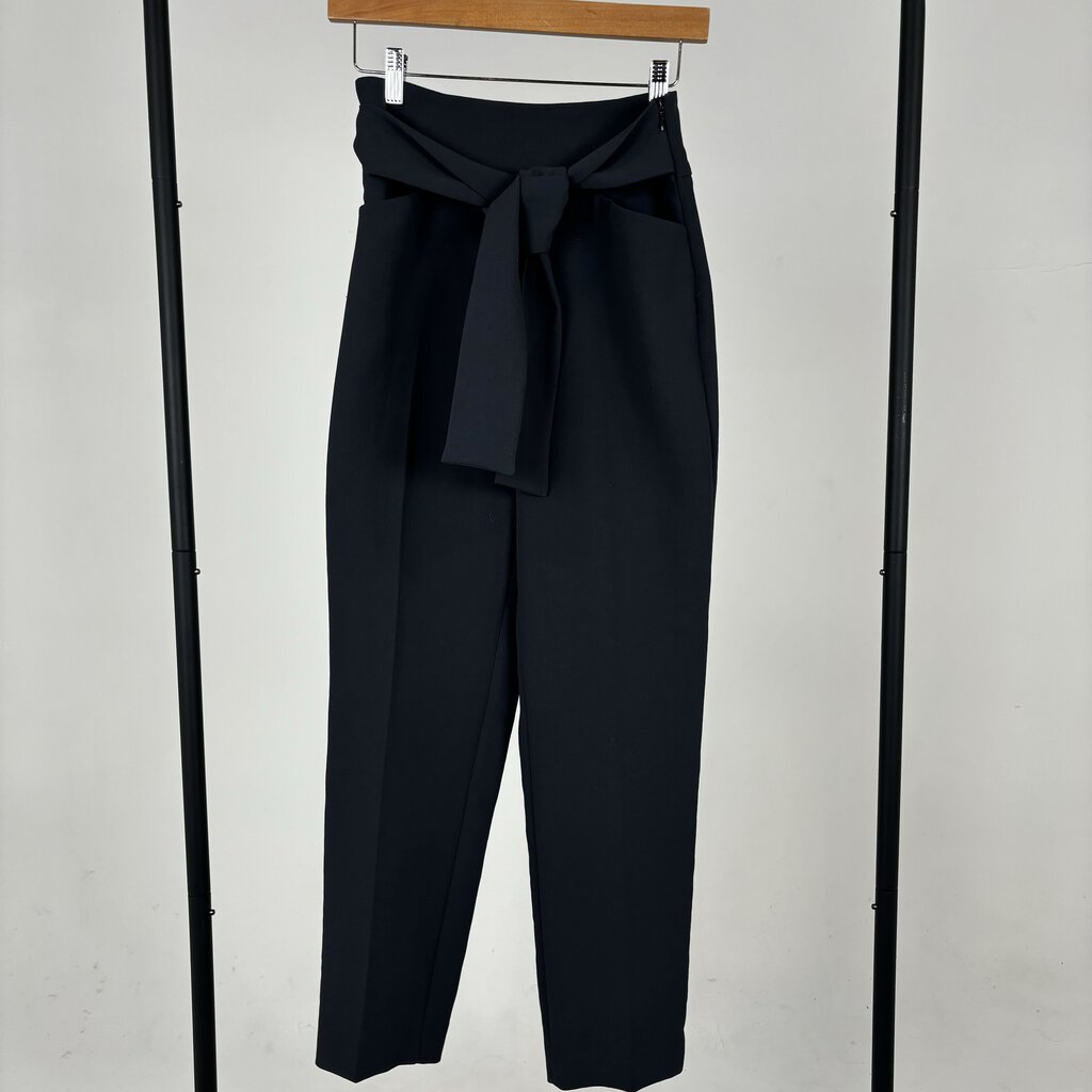 High Waisted Belted Pants (2)