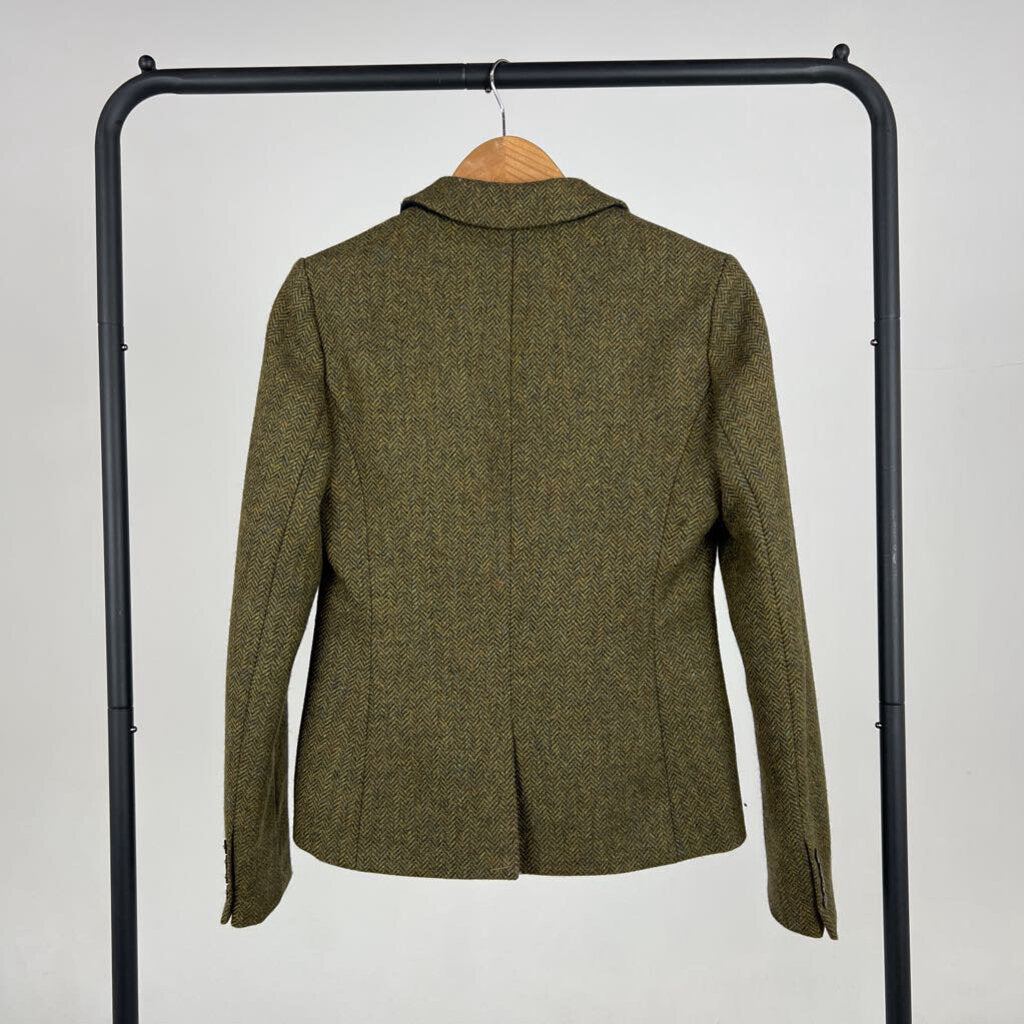 Herring Bone Pr Wool Blazer (4)