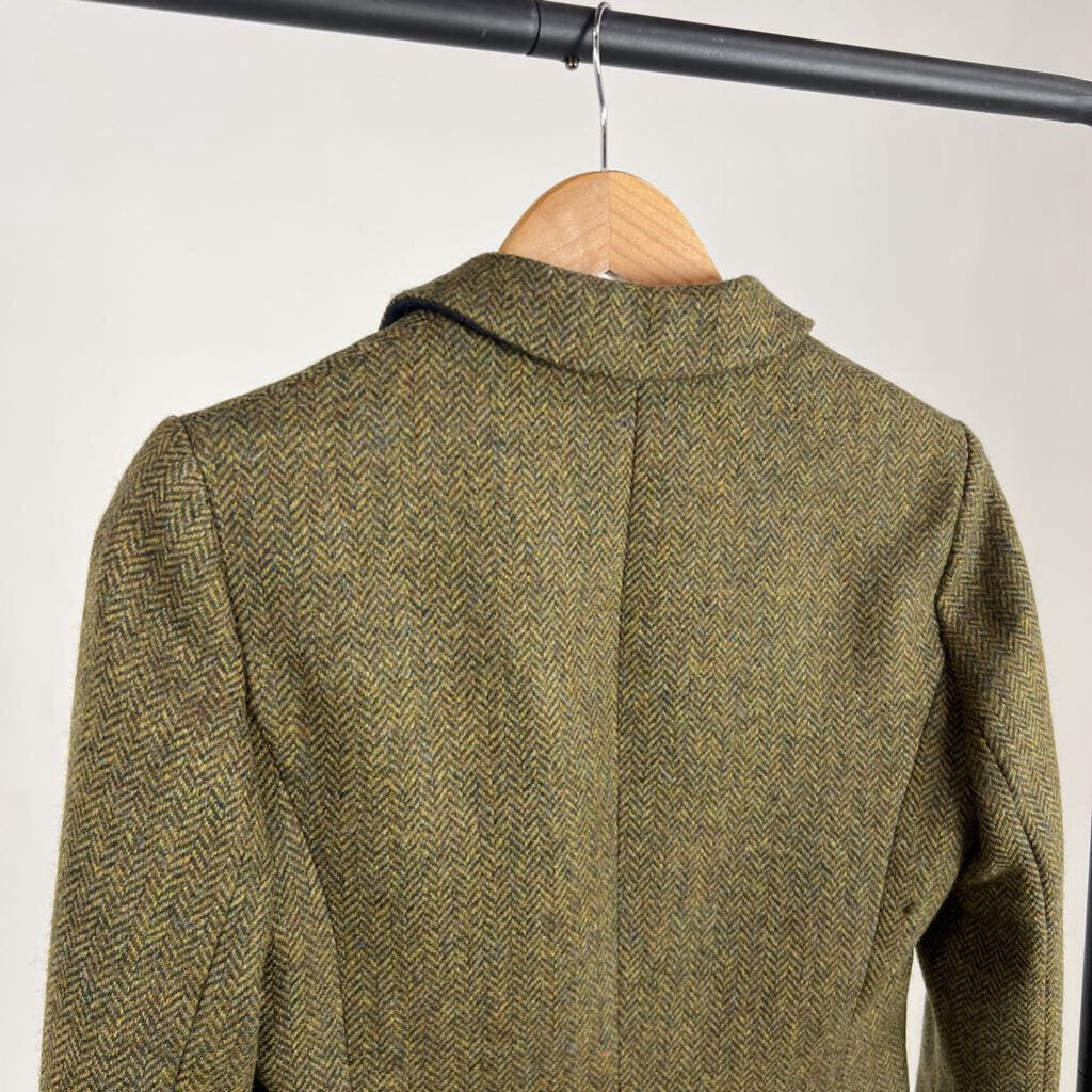 Herring Bone Pr Wool Blazer (4)