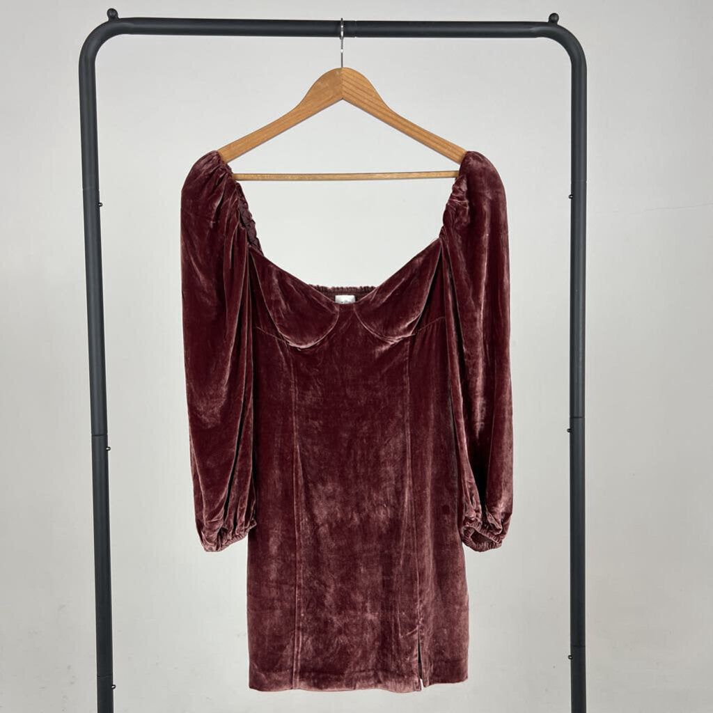 'Novella' Velvet Mini Dress