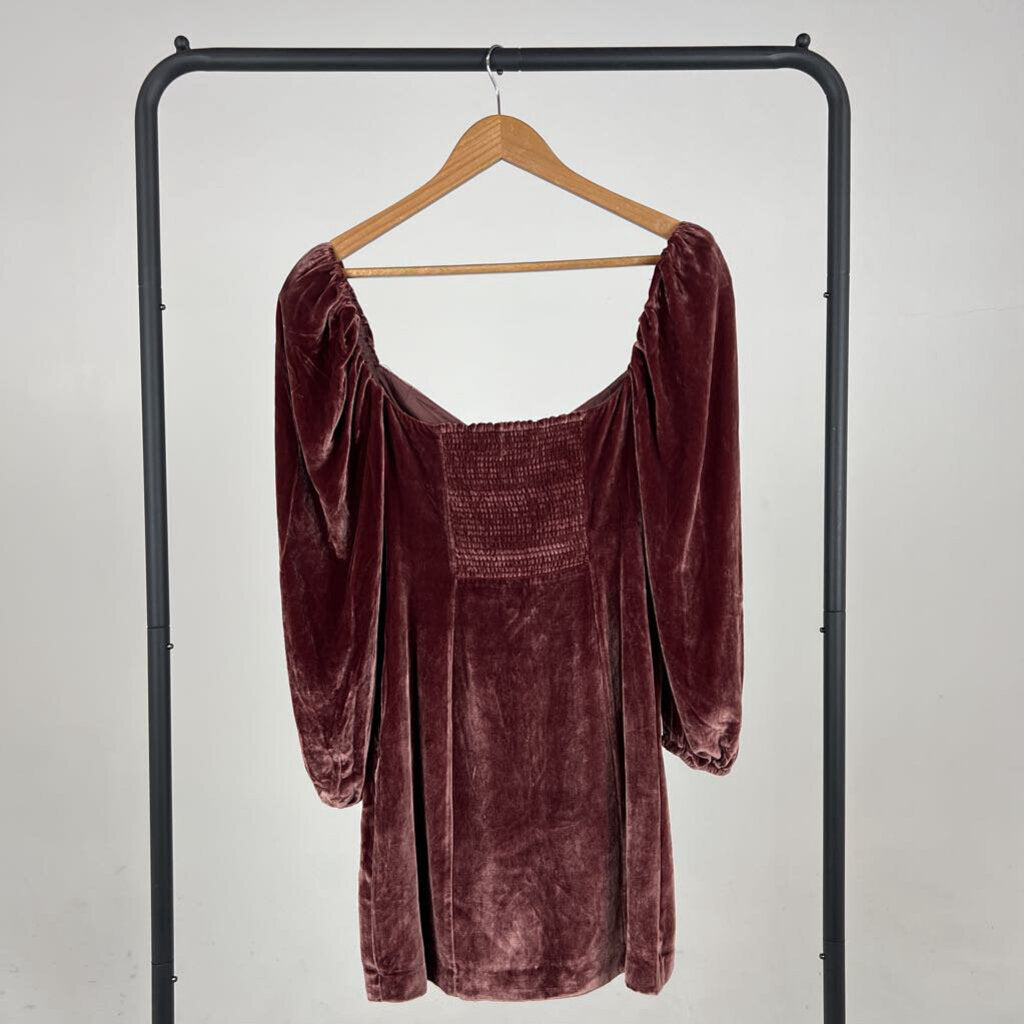 'Novella' Velvet Mini Dress