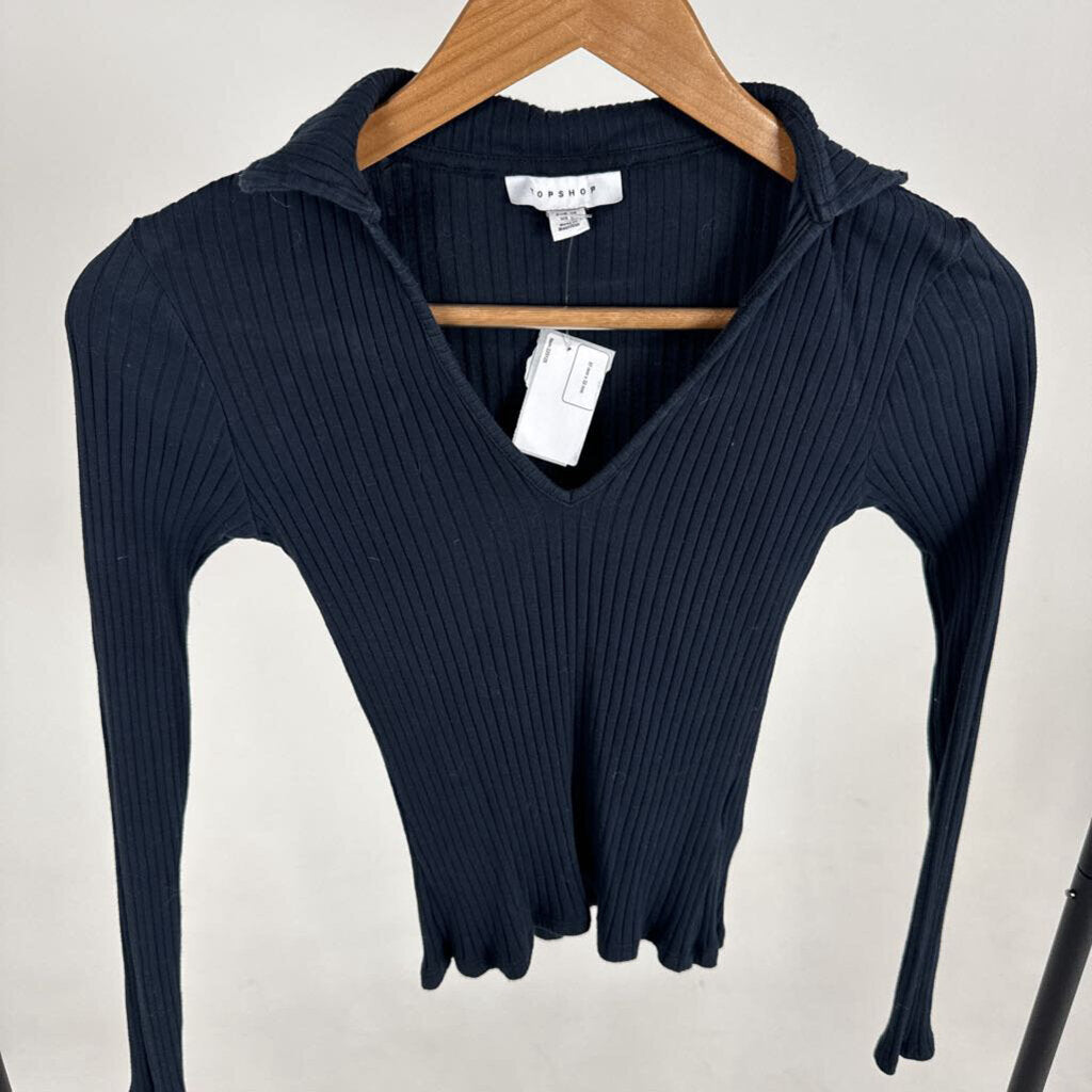 Collared Ribbed Long-sleeve (2)