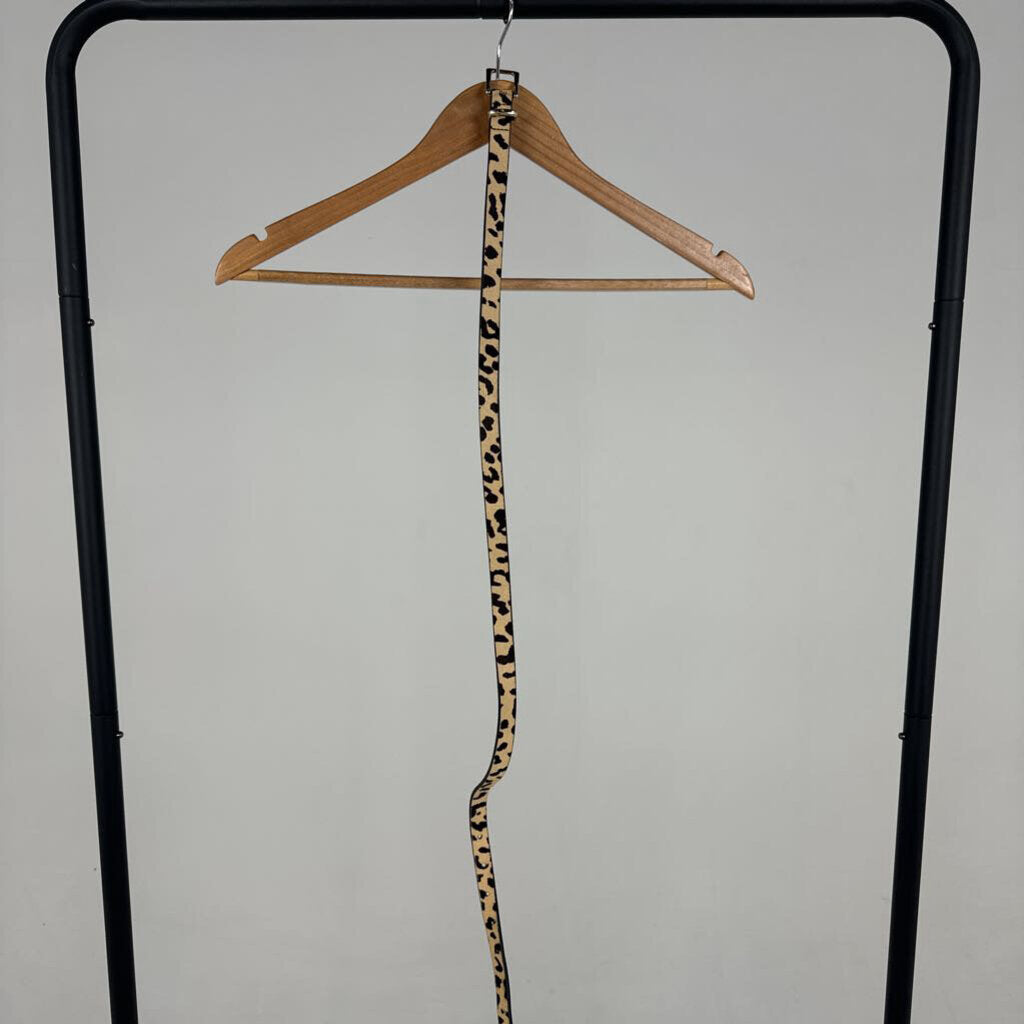 Leopard Prink Skinny Belt (XS/S)