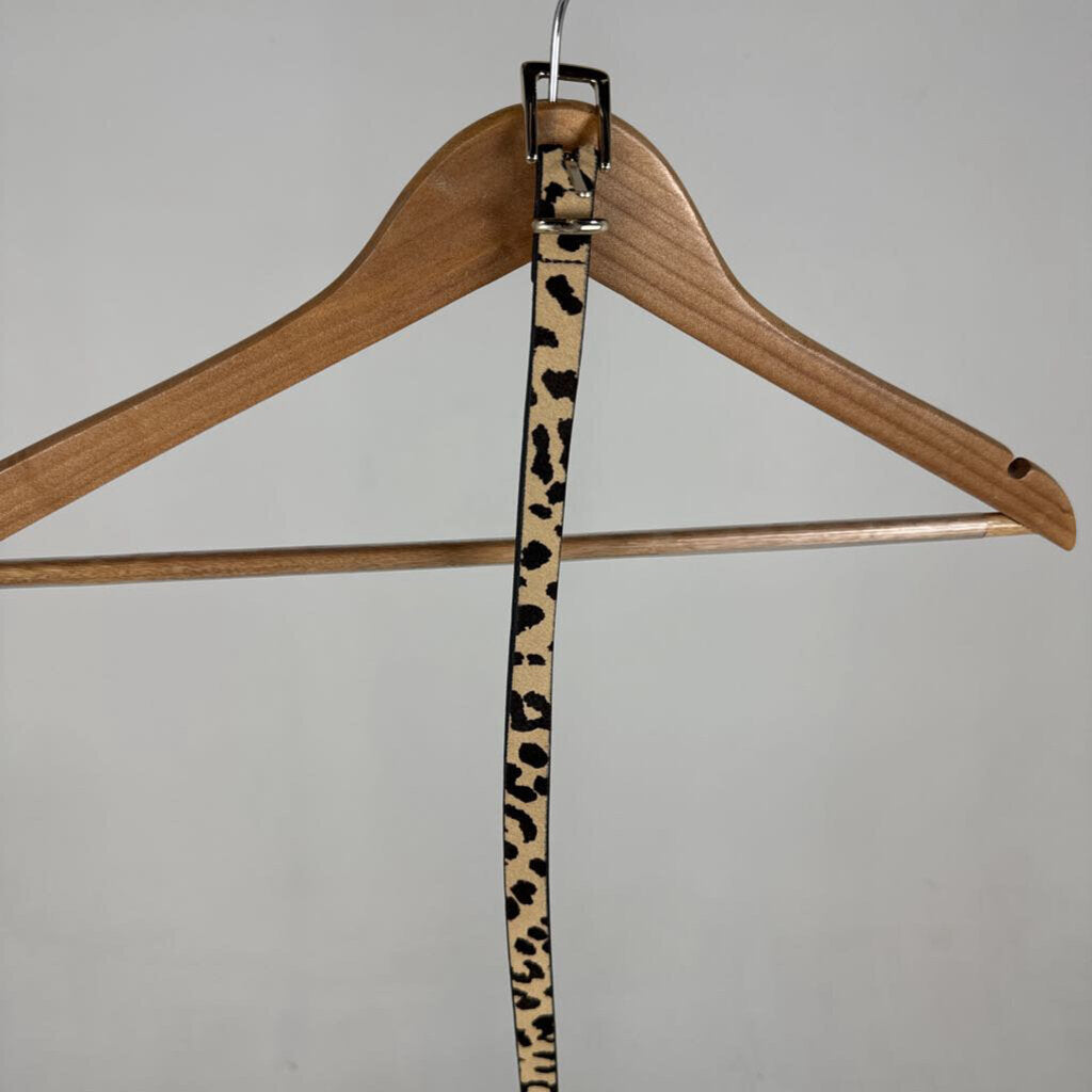 Leopard Prink Skinny Belt (XS/S)