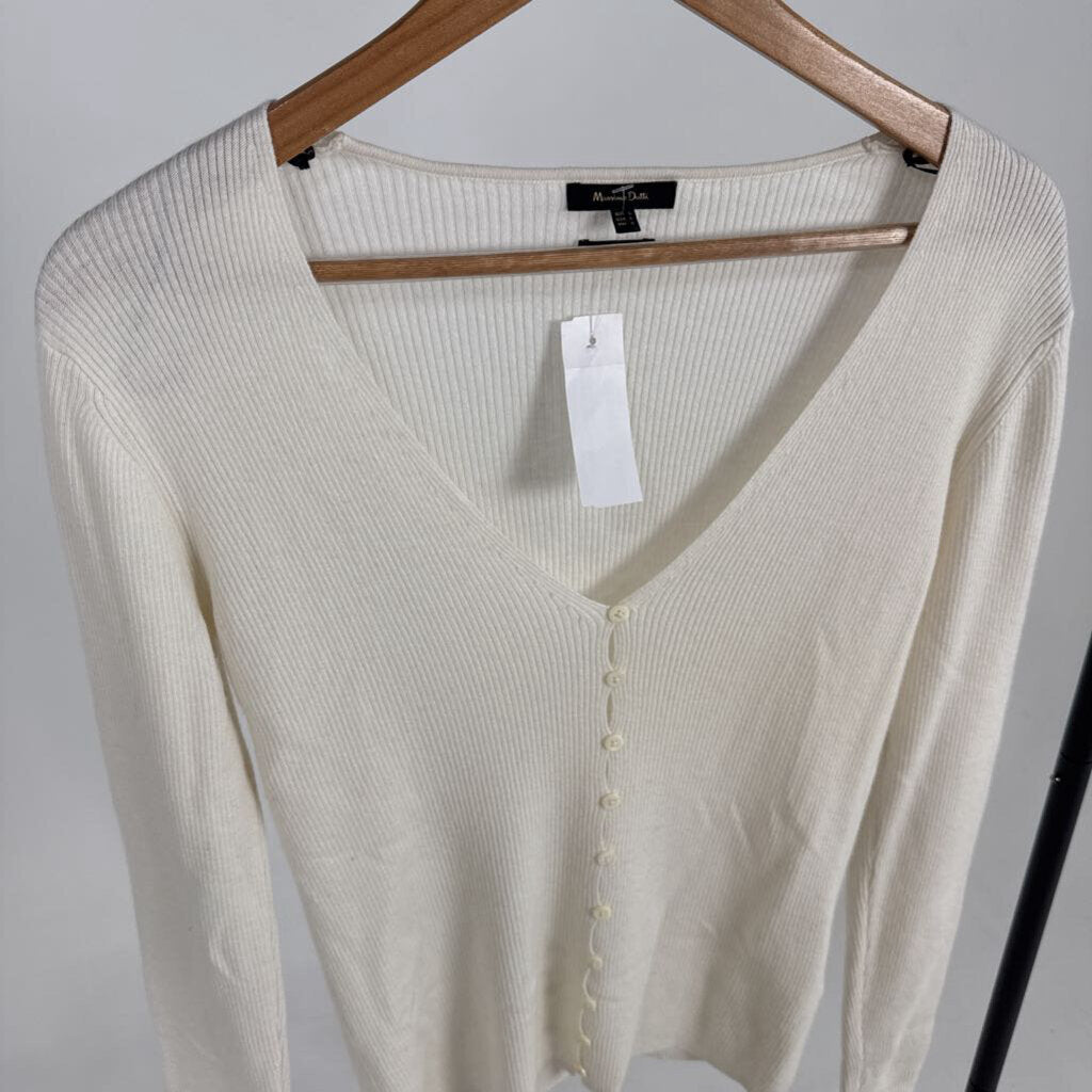 Cashmere Blend Cardigan (L)