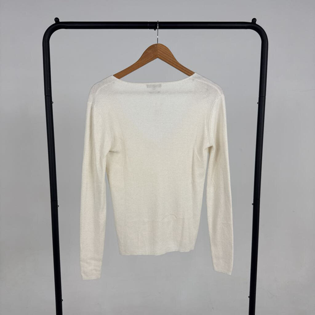 Cashmere Blend Cardigan (L)